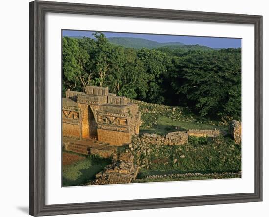 Maya, Uxmal, Mexico-Kenneth Garrett-Framed Photographic Print