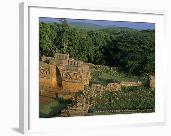 Maya, Uxmal, Mexico-Kenneth Garrett-Framed Photographic Print