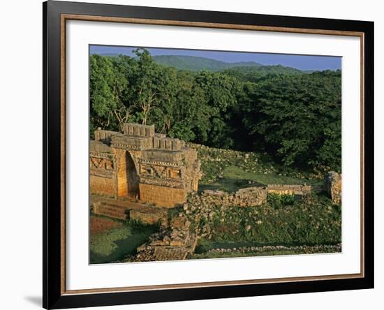 Maya, Uxmal, Mexico-Kenneth Garrett-Framed Photographic Print