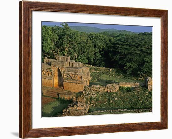 Maya, Uxmal, Mexico-Kenneth Garrett-Framed Photographic Print