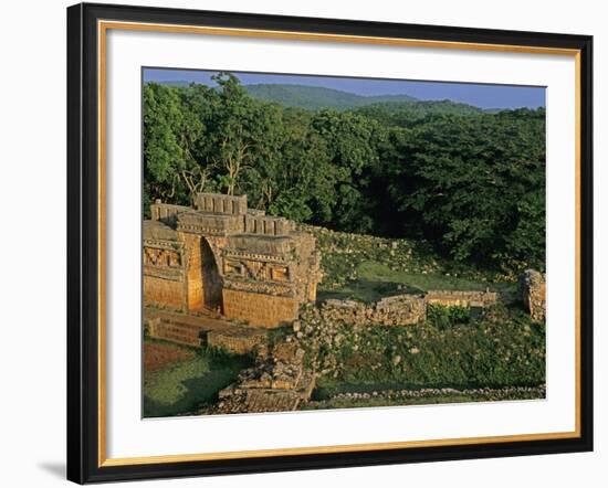 Maya, Uxmal, Mexico-Kenneth Garrett-Framed Photographic Print