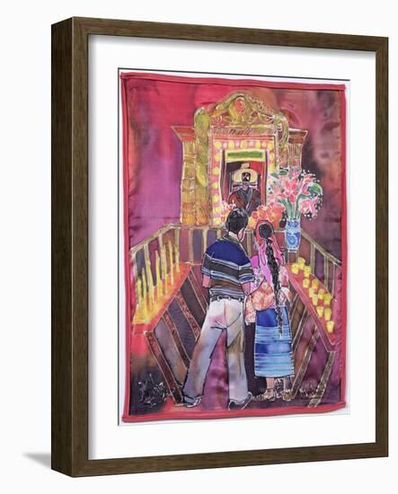 Mayan couple, 2005-Hilary Simon-Framed Giclee Print