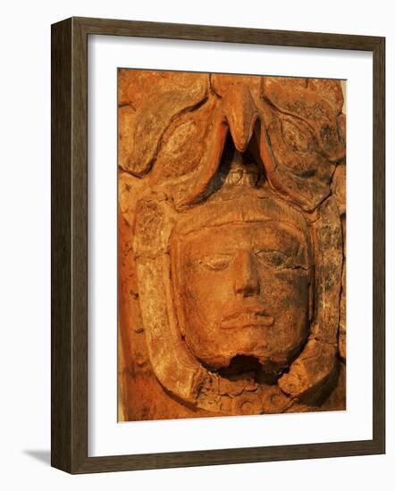 Mayan Funerary Urn, Popol Vuh Museum, Guatemala City, Guatemala, Central America-Upperhall-Framed Photographic Print