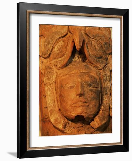 Mayan Funerary Urn, Popol Vuh Museum, Guatemala City, Guatemala, Central America-Upperhall-Framed Photographic Print