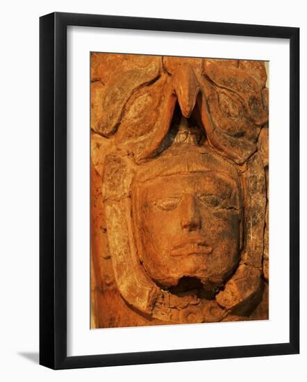 Mayan Funerary Urn, Popol Vuh Museum, Guatemala City, Guatemala, Central America-Upperhall-Framed Photographic Print