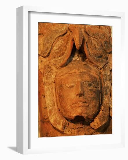 Mayan Funerary Urn, Popol Vuh Museum, Guatemala City, Guatemala, Central America-Upperhall-Framed Photographic Print