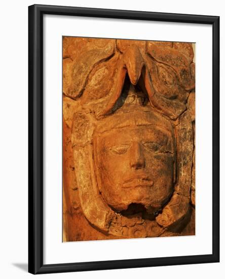 Mayan Funerary Urn, Popol Vuh Museum, Guatemala City, Guatemala, Central America-Upperhall-Framed Photographic Print