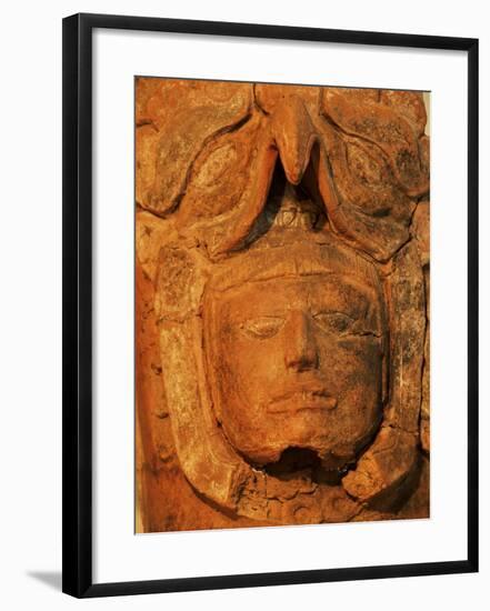 Mayan Funerary Urn, Popol Vuh Museum, Guatemala City, Guatemala, Central America-Upperhall-Framed Photographic Print