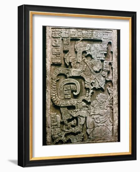 Mayan Glyph-null-Framed Photographic Print