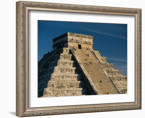 Mayan Ruins, Chichen Itza, Unesco World Heritage Site, Yucatan, Mexico, Central America-Gavin Hellier-Framed Photographic Print