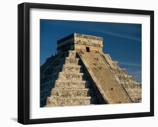 Mayan Ruins, Chichen Itza, Unesco World Heritage Site, Yucatan, Mexico, Central America-Gavin Hellier-Framed Photographic Print