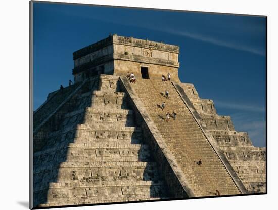 Mayan Ruins, Chichen Itza, Unesco World Heritage Site, Yucatan, Mexico, Central America-Gavin Hellier-Mounted Photographic Print