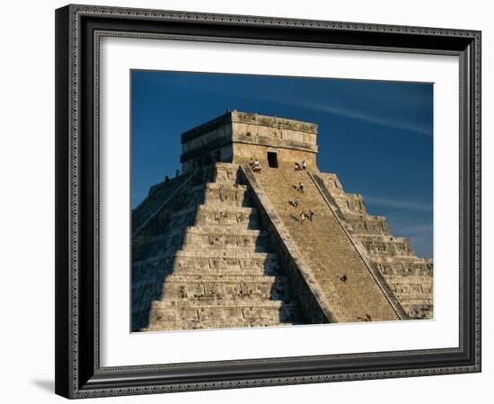 Mayan Ruins, Chichen Itza, Unesco World Heritage Site, Yucatan, Mexico, Central America-Gavin Hellier-Framed Photographic Print