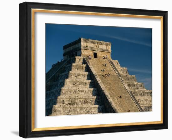 Mayan Ruins, Chichen Itza, Unesco World Heritage Site, Yucatan, Mexico, Central America-Gavin Hellier-Framed Photographic Print