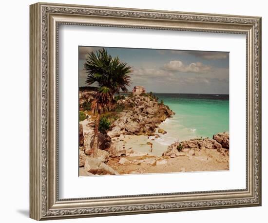 Mayan Ruins Near Cancun-null-Framed Photographic Print