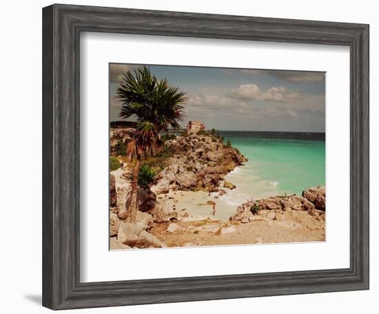 Mayan Ruins Near Cancun-null-Framed Photographic Print