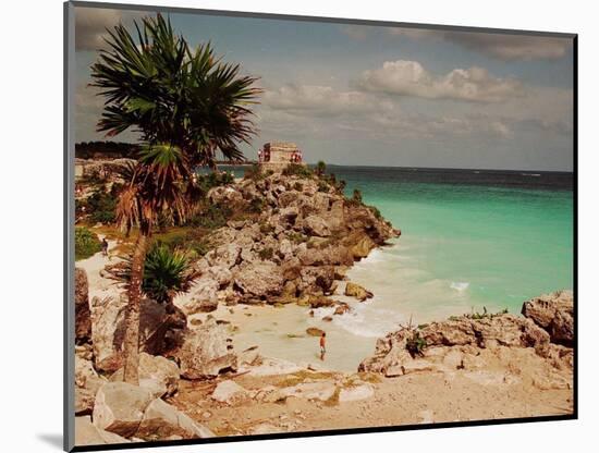 Mayan Ruins Near Cancun-null-Mounted Photographic Print