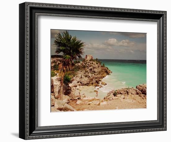 Mayan Ruins Near Cancun-null-Framed Photographic Print