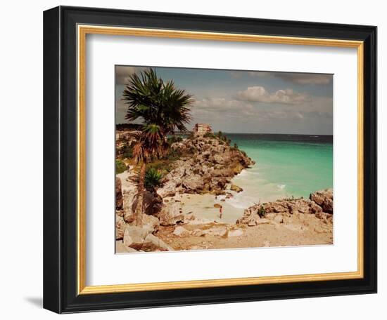 Mayan Ruins Near Cancun-null-Framed Photographic Print