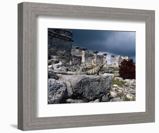 Mayan Ruins, Tulum, Mexico-Angelo Cavalli-Framed Photographic Print