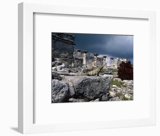 Mayan Ruins, Tulum, Mexico-Angelo Cavalli-Framed Photographic Print