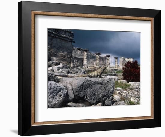 Mayan Ruins, Tulum, Mexico-Angelo Cavalli-Framed Photographic Print