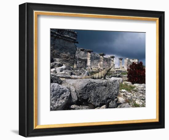 Mayan Ruins, Tulum, Mexico-Angelo Cavalli-Framed Photographic Print