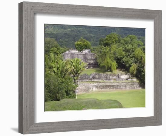 Mayan Ruins, Xunantunich, San Ignacio, Belize, Central America-Jane Sweeney-Framed Photographic Print