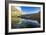 Mayan Smith-Gobat & Ben Rueck Go For High Elevation Trail Run, Backcountry Of Above Marble, CO-Dan Holz-Framed Photographic Print