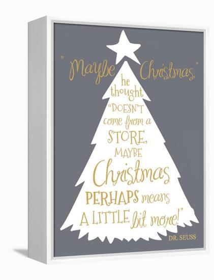 Maybe Christmas-Erin Clark-Framed Premier Image Canvas