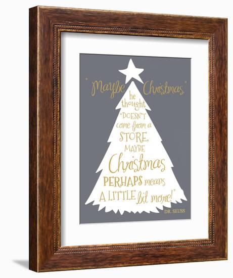 Maybe Christmas-Erin Clark-Framed Giclee Print