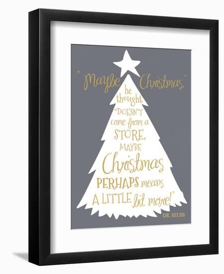 Maybe Christmas-Erin Clark-Framed Giclee Print