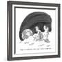 "Maybe things would have turned out better if I'd put in a whole week." - New Yorker Cartoon-John Donohue-Framed Premium Giclee Print