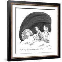 "Maybe things would have turned out better if I'd put in a whole week." - New Yorker Cartoon-John Donohue-Framed Premium Giclee Print