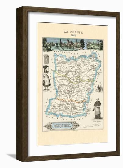 Mayenne-Alexandre Vuillemin-Framed Art Print