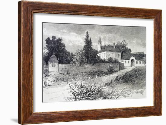 Mayerling Hunting Lodge-null-Framed Giclee Print