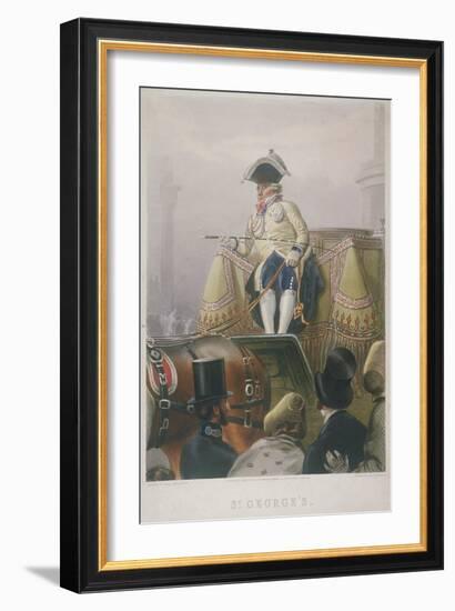 Mayfair Coachman, London, 1854-J Harris-Framed Giclee Print