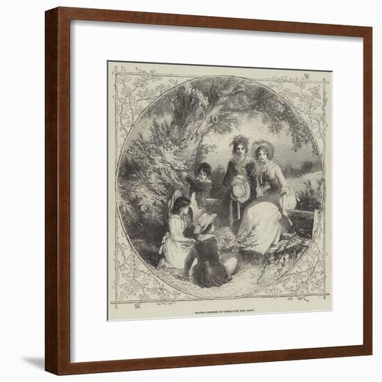 Maying-Myles Birket Foster-Framed Giclee Print