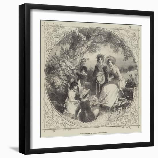 Maying-Myles Birket Foster-Framed Giclee Print