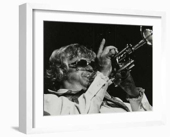 Maynard Ferguson Playing the Trumpet-Denis Williams-Framed Photographic Print