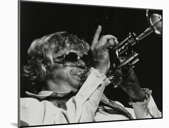 Maynard Ferguson Playing the Trumpet-Denis Williams-Mounted Photographic Print