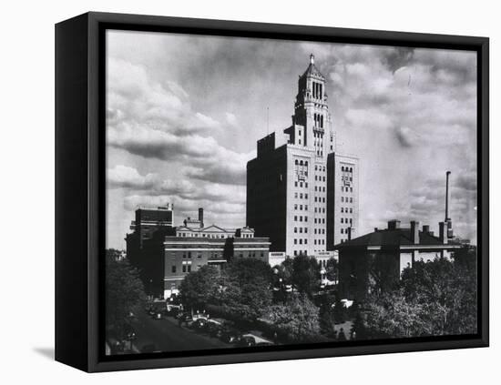 Mayo Clinic and Foundation, in Rochester, Minnesota in 1928-null-Framed Stretched Canvas