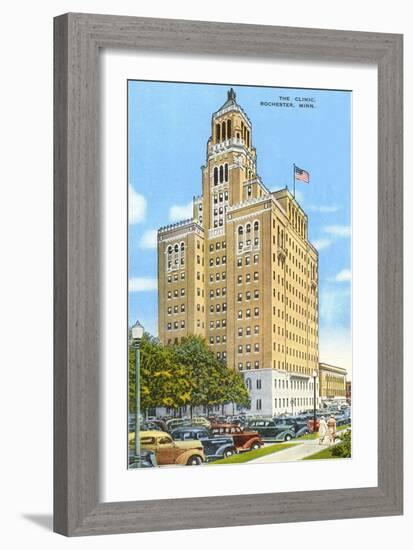 Mayo Clinic, Rochester, Minnesota-null-Framed Art Print