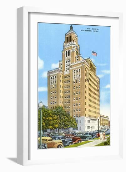 Mayo Clinic, Rochester, Minnesota-null-Framed Art Print