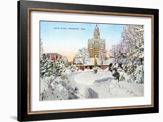 Mayo Clinic, Rochester, Minnesota-null-Framed Premium Giclee Print