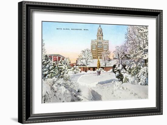 Mayo Clinic, Rochester, Minnesota-null-Framed Premium Giclee Print