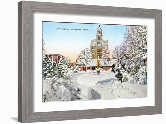 Mayo Clinic, Rochester, Minnesota-null-Framed Art Print