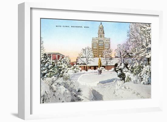 Mayo Clinic, Rochester, Minnesota-null-Framed Art Print