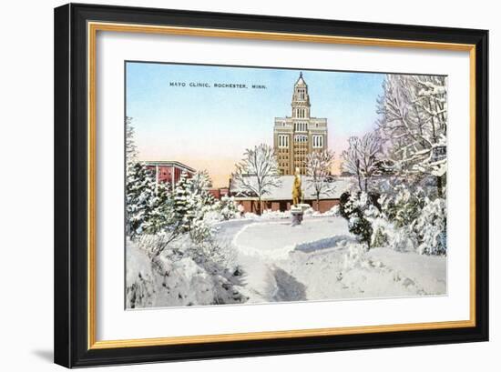 Mayo Clinic, Rochester, Minnesota-null-Framed Art Print