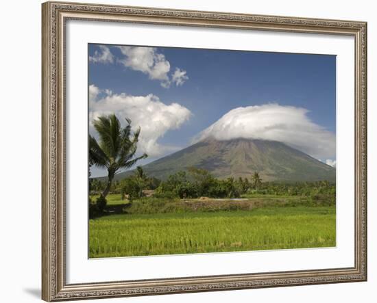 Mayon Volcanic Cone, Legazpi, Bicol, Luzon, Philippines, Southeast Asia, Asia-null-Framed Photographic Print